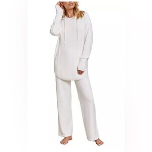 Barefoot Dreams White Pajama Set